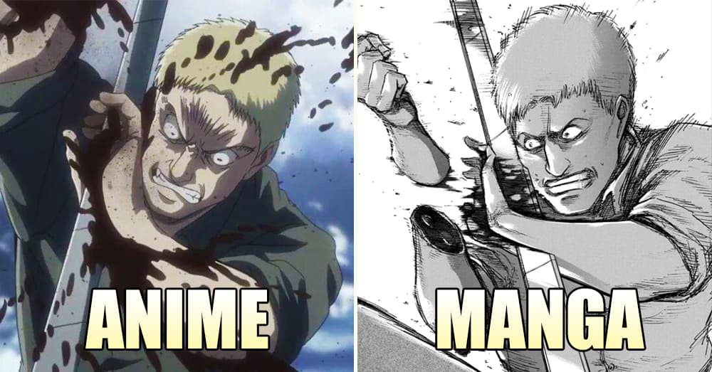 Attack on Titan Anime VS Manga - Part 1