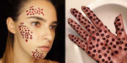23 Makeup Looks That Will Trigger Your Trypophobia
