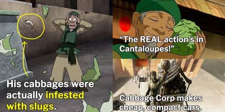 12 Things We Didn't Know About The Cabbage Man From 'Avatar: The Last Airbender'