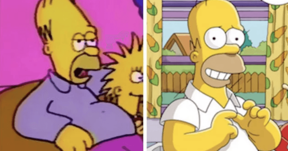 How The Simpsons Characters Have Evolved In Appearance