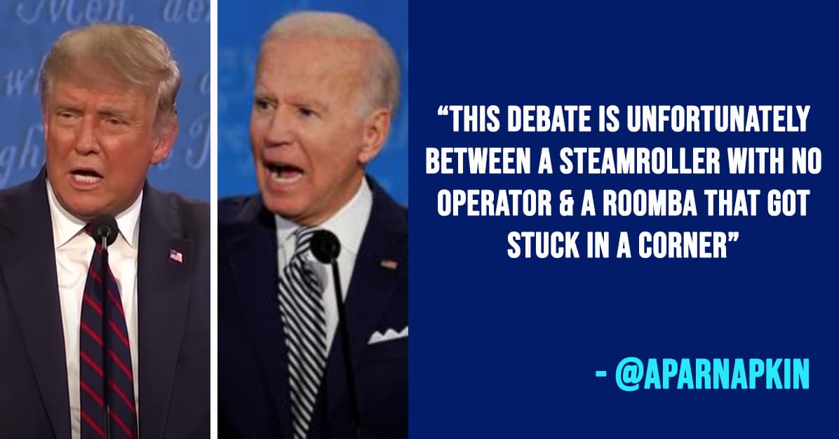 39 Reactions To That Complete Mess Of A Presidential Debate