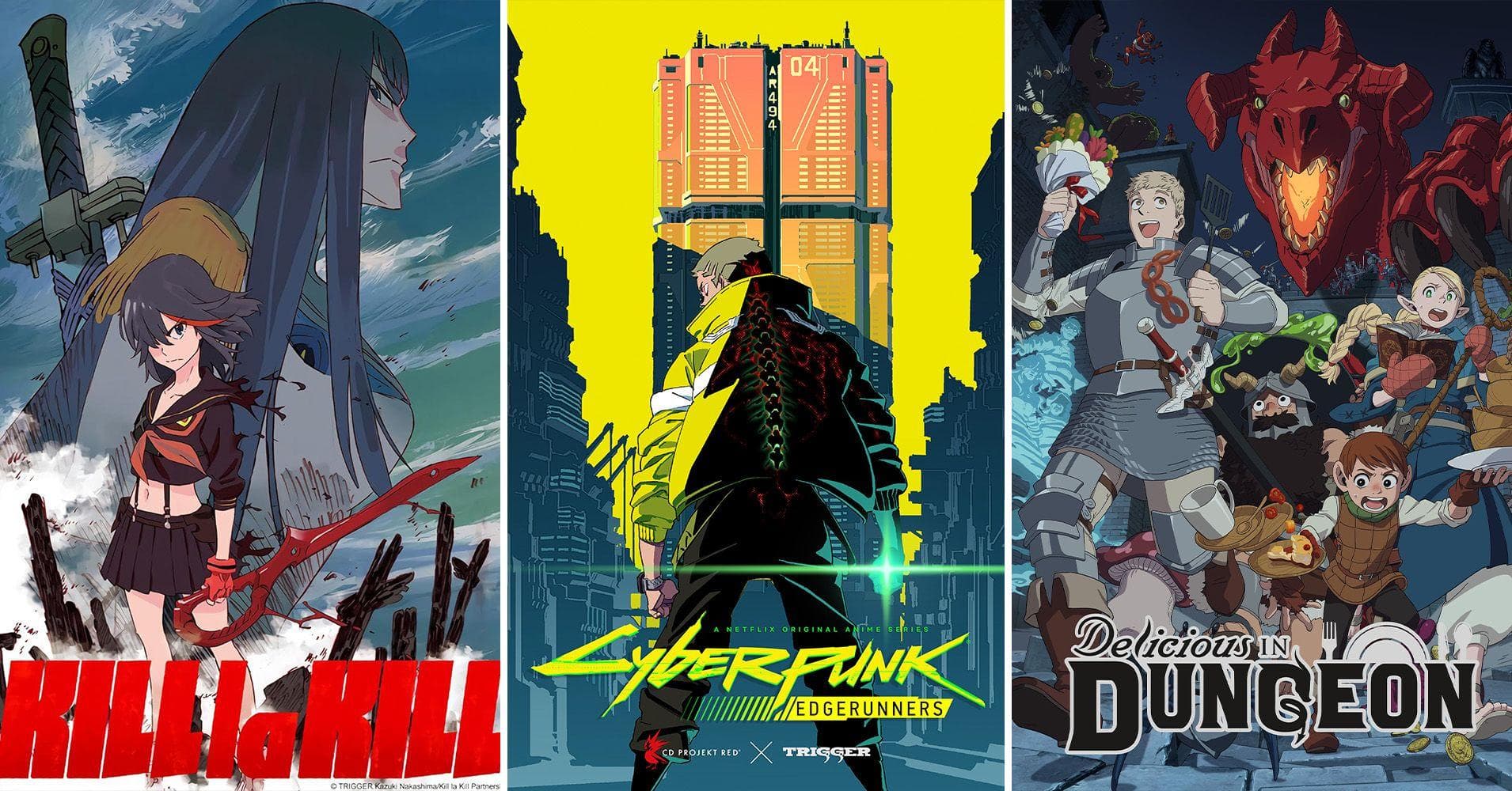 The Best Anime By Studio Trigger, Ranked