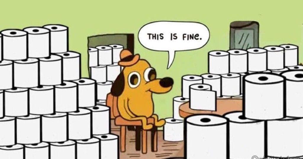 The Most Relatable Tweets From People Who Insist This Is Fine