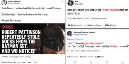 22 Tweets That Prove Robert Pattinson Is More Chaotic Than The Characters He Plays