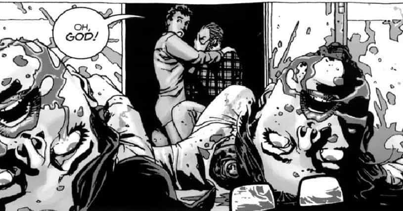 10 Shocking Walking Dead Comic Scenes Too Graphic For Tv