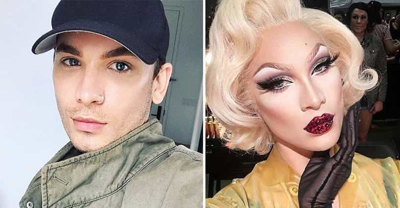 Rupaul S Drag Race Stars With And Without Of Makeup