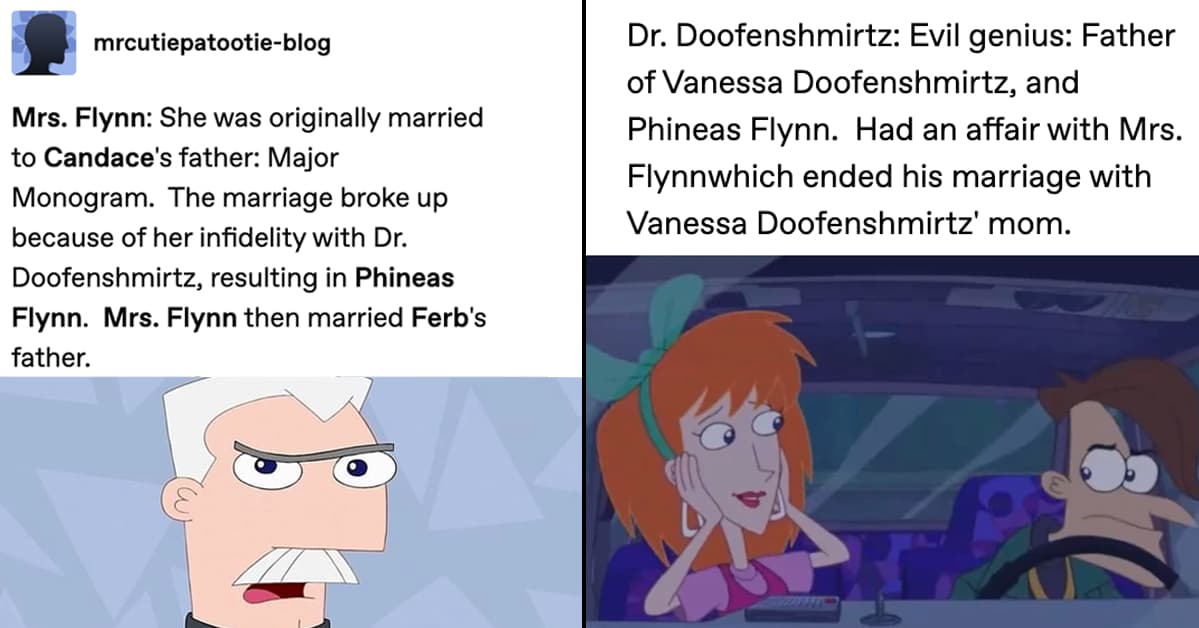 1199px x 628px - Fan Theories About 'Phineas And Ferb' That Actually Make A Lot Of Sense