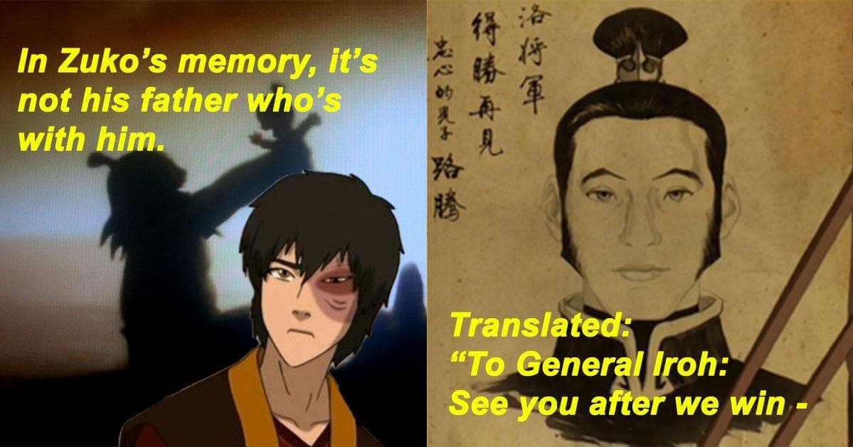 Small And Meticulous Details From Avatar That Prove It S More Than Just Another Kid S Tv Show