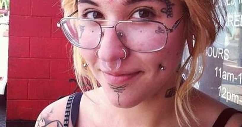 face tattoos for girls