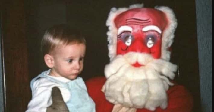 The Creepiest Santas in Mall History