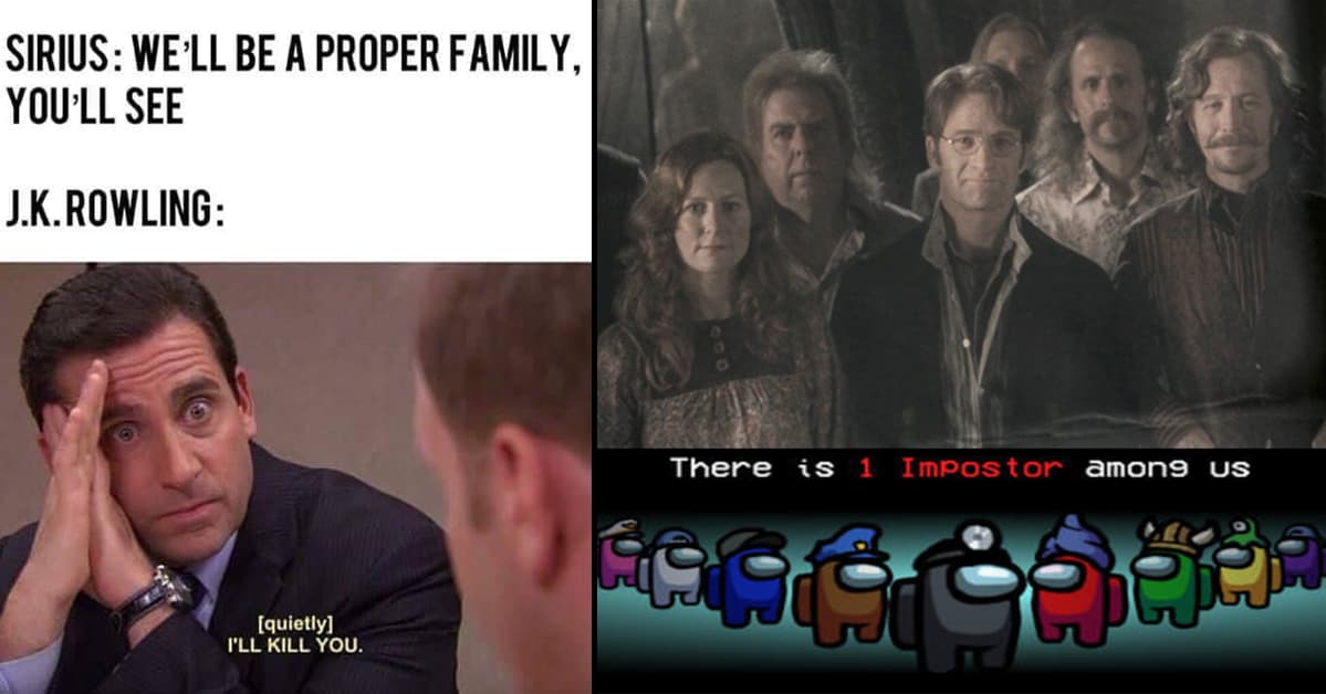 21 Harry Potter Memes That Finally Give Sirius Black The Love And And Attention He Deserves