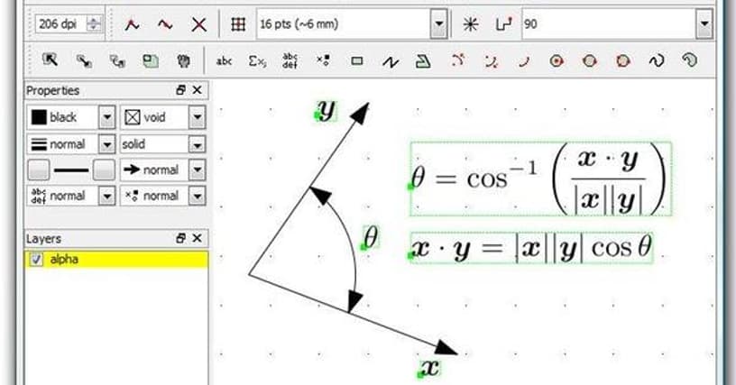 free open source vector graphics editor