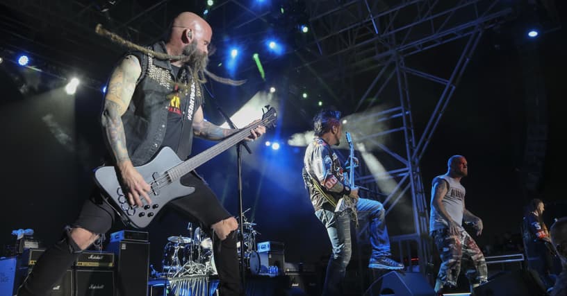 five finger death punch bad company live