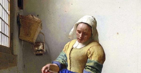 Famous Johannes Vermeer Genre Paintings List Popular Genre Paintings   Genre Painting Artworks By Johannes Vermeer U4