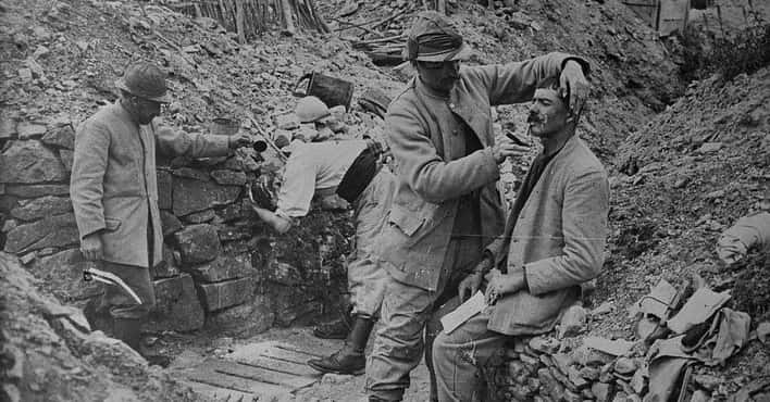 How Soldiers in the Trench Tried to Keep Clean