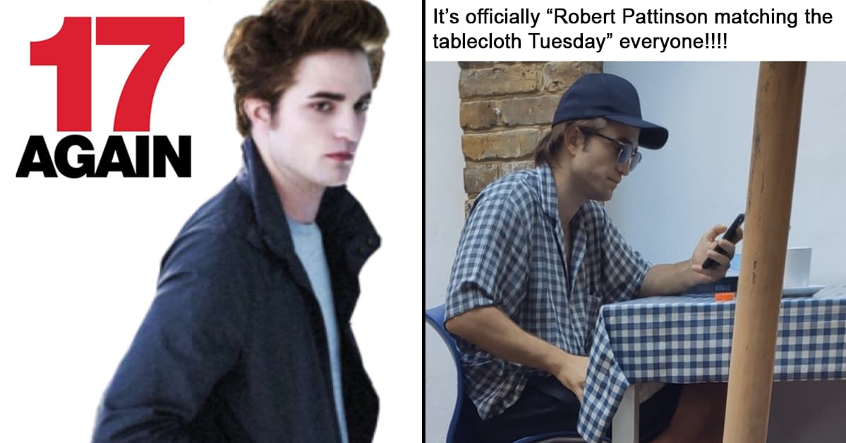31 Robert Pattinson Memes That Prove He's The King Of Chaos
