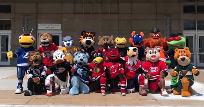 NHL - Ranking every mascot, from Bailey, Gritty and Youppi to Nordy, Victor  E Green and Hunter - ESPN