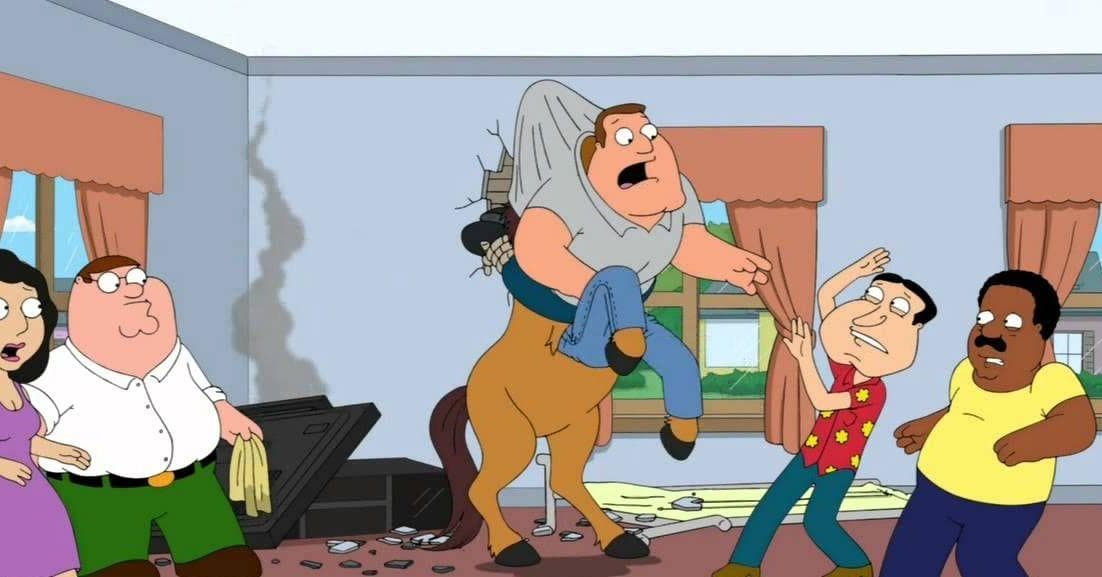 Joe Swanson Porn - Family Guy Jokes That Are Way, Way More Intellectual Than You Realized