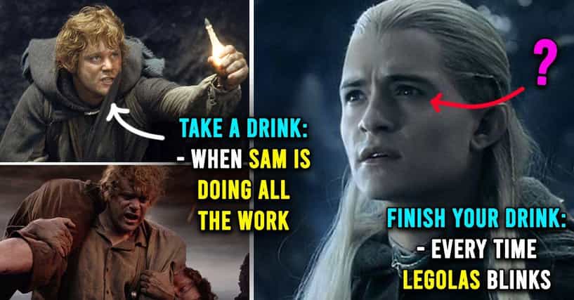 A 'The Lord Of The Rings' Drinking Game To Get Even Non
