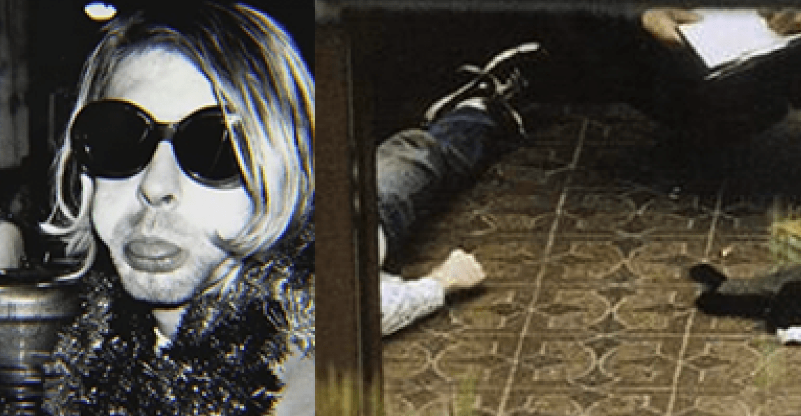 Апартаменты Курта Кобейна и Кортни Лав в Лос-Анджелесе, 1992 год Kurt Cobain's a