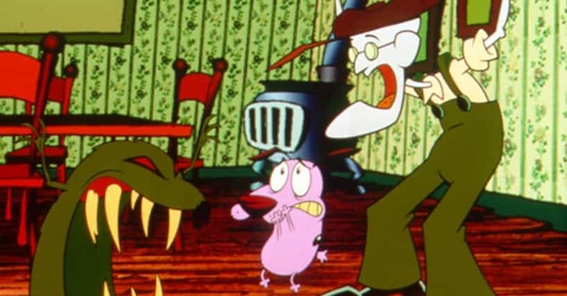 Featured image of post Courage The Cowardly Dog Art Museum Episode Resident in the town of nowhere a dessert landscape with nothing but endless miles of sand and dust courage lives with his two masters eustace and muriel