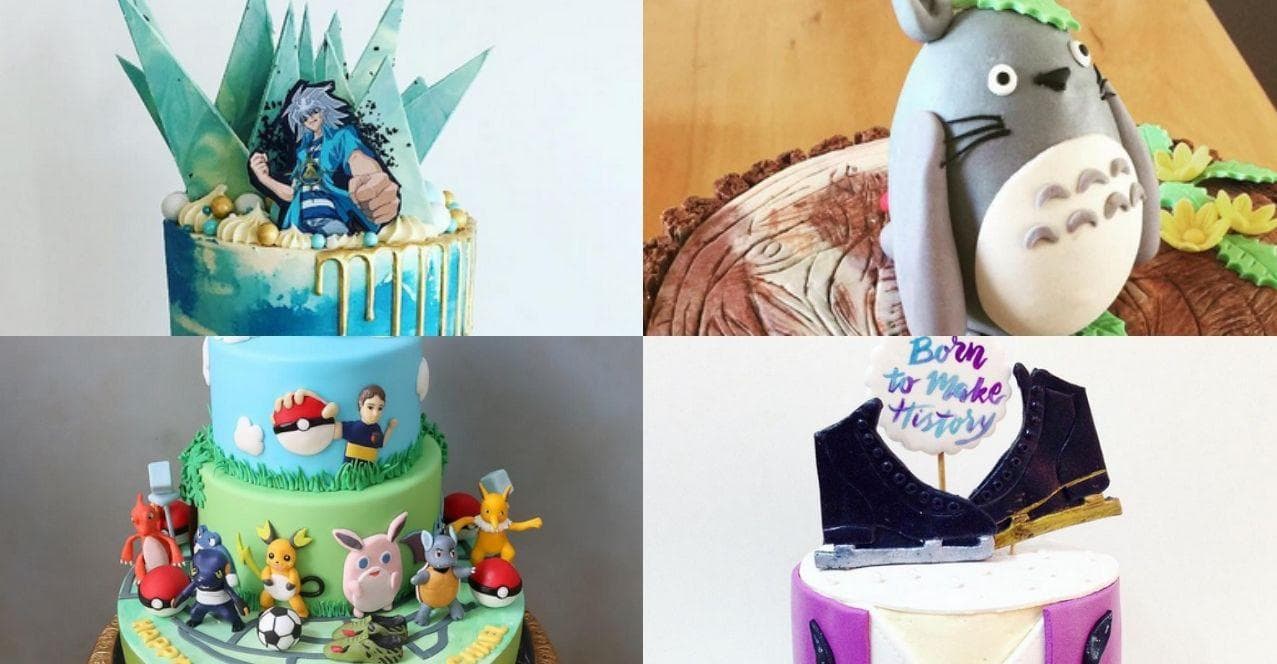 25 Incredible Anime Cakes That Are Almost Too Good To Eat