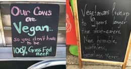 The Greatest Anti-Vegan Signs of All Time