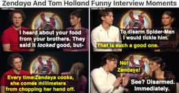 15 Zendaya and Tom Holland Interview Moments That Prove They're The Heart Of 'No Way Home'