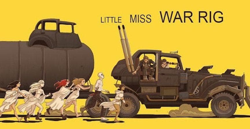 Artists Imagine What All Your Favorite Pop Culture Characters Would Look Like In Mad Max: Fury Road
