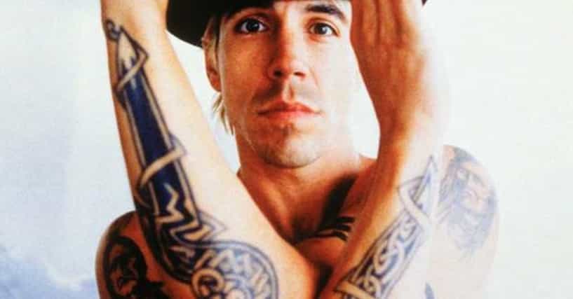 Anthony Kiedis Tattoos.