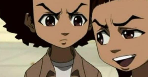 black animated cartoons