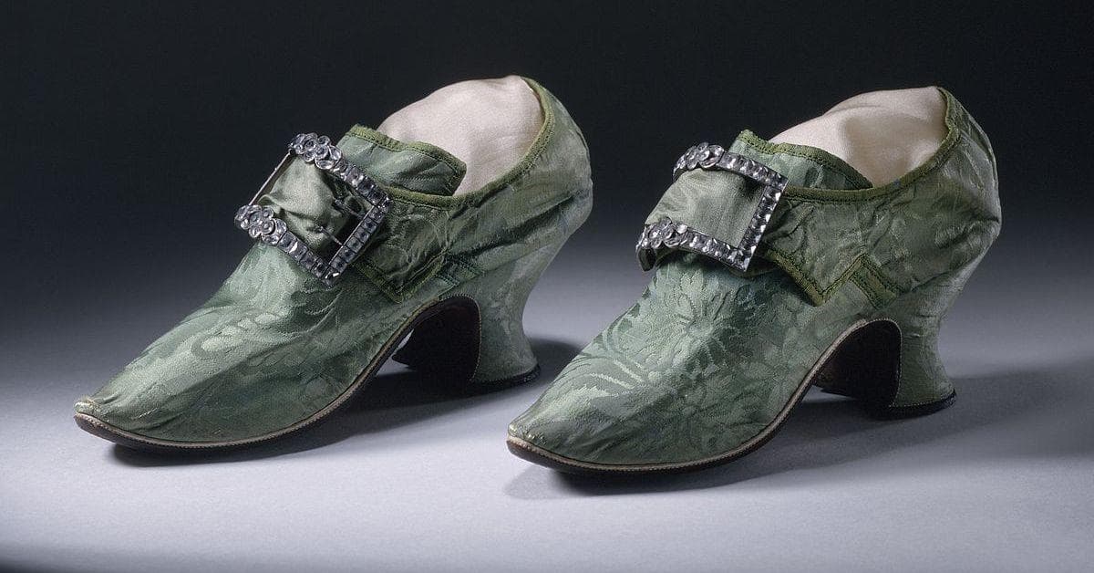 History of shop heeled shoes