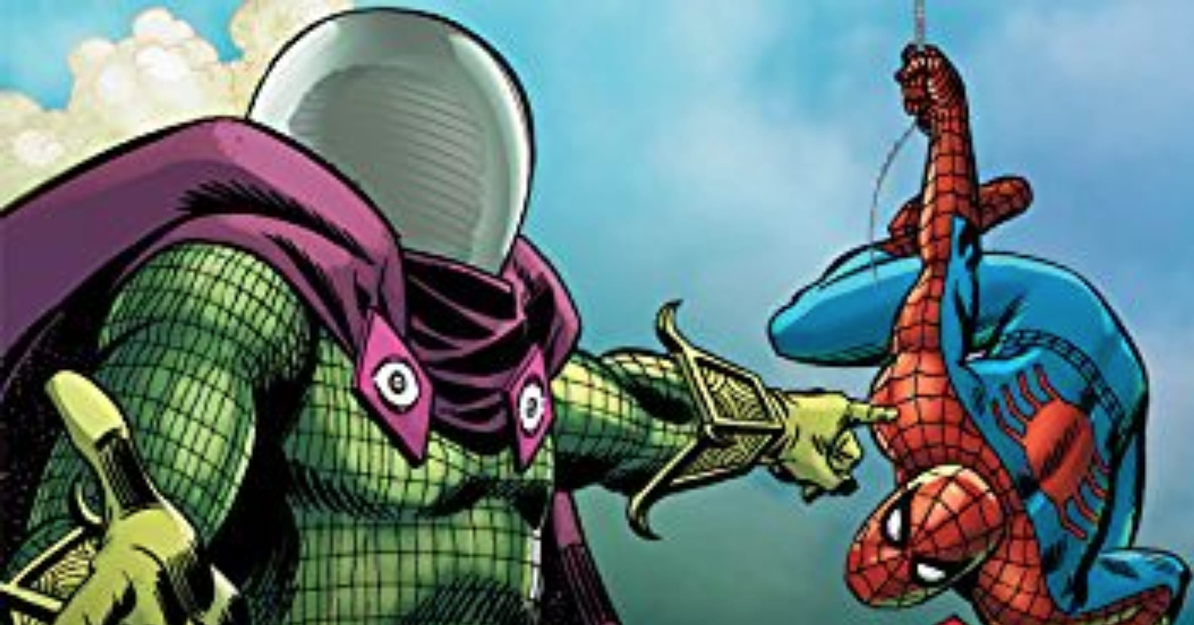 Marvel Comics The Amazing Spiderman Mask Set Iron on Patch