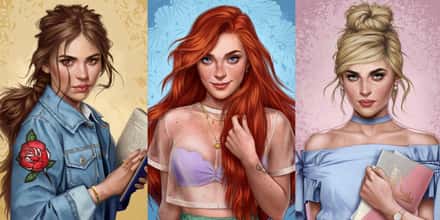This Artist Reimagines Your Favorite Female Disney Characters As Modern-Day Women