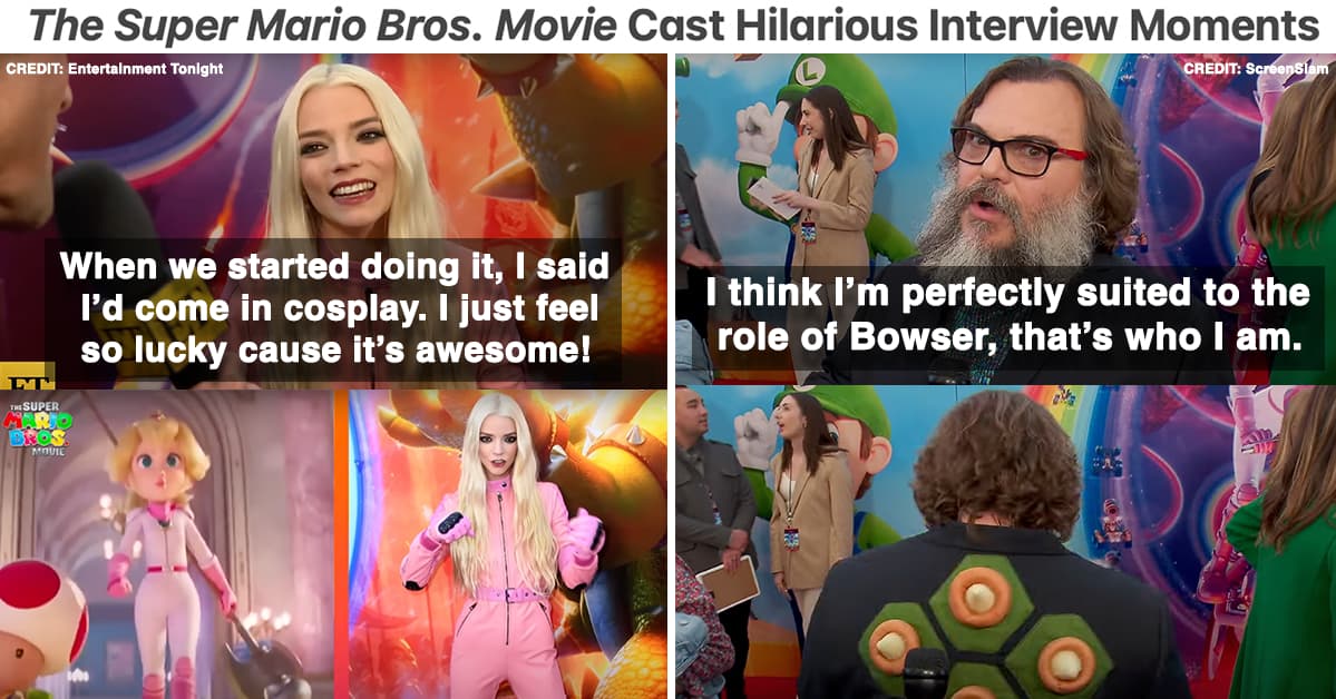 15 'Super Mario Bros. Movie' Interview Moments That Prove They Were Perfectly Cast