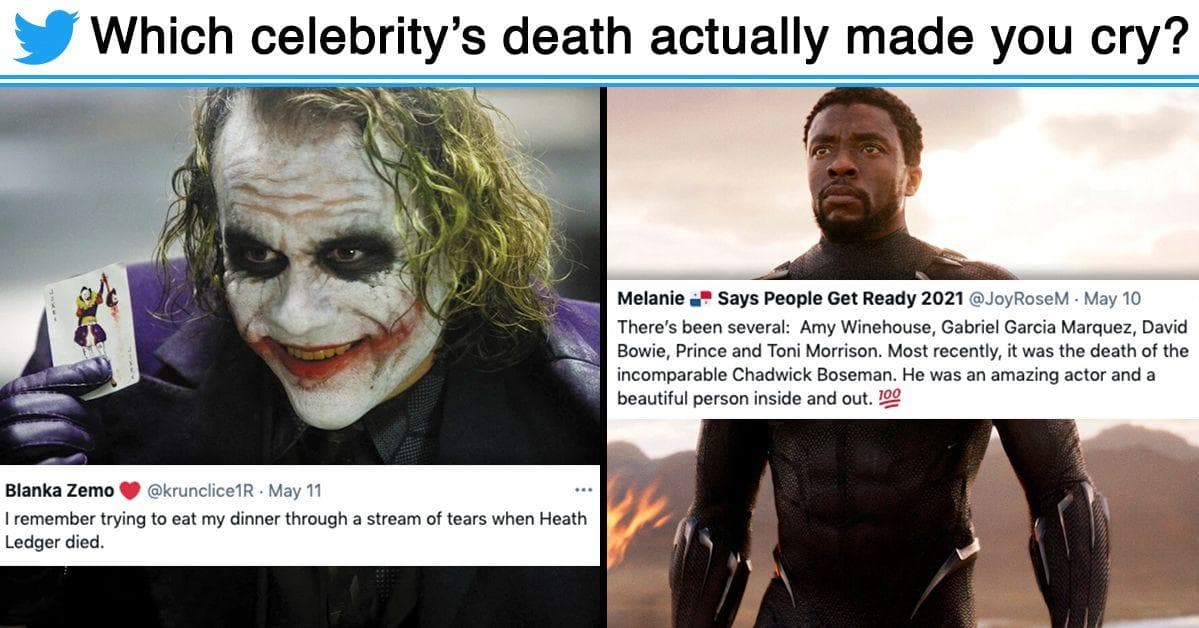 21 People Share The Celebrity Death That Actually Made Them Cry