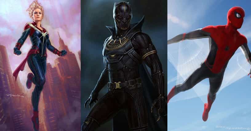 marvel characters concept art