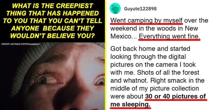 16 People Reveal Their Most Terrifying Stories ...