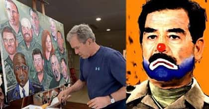 All 33 George W. Bush Original Paintings That Were Made Public