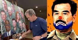 All 33 George W. Bush Original Paintings That Were Made Public