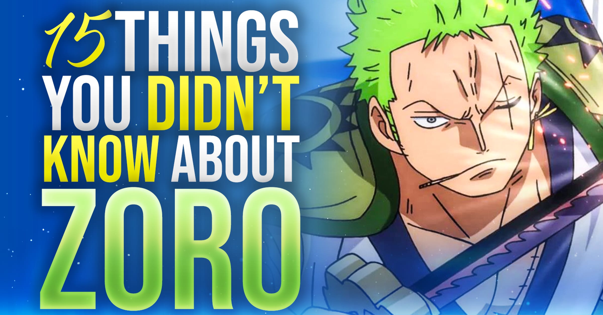 One Piece: Roronoa Zoro's Name Was Inspired By a Real-Life Pirate
