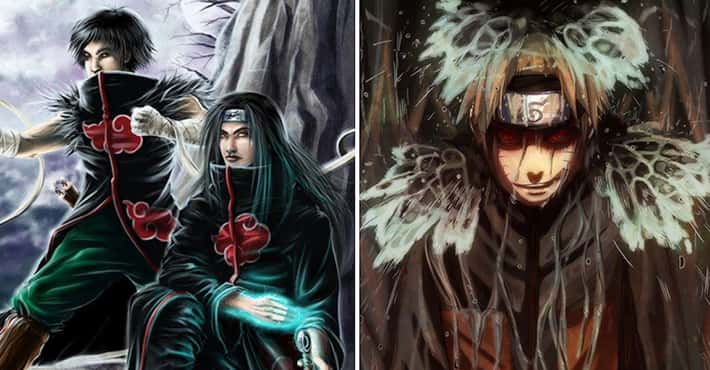 Naruto Heroes Drawn As Villains