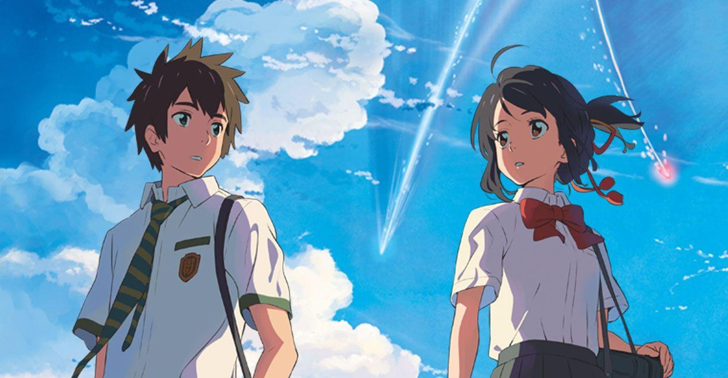 A Body-Switching Teen Romance Anime Disaster Flick With 'Your Name.' On It  : NPR