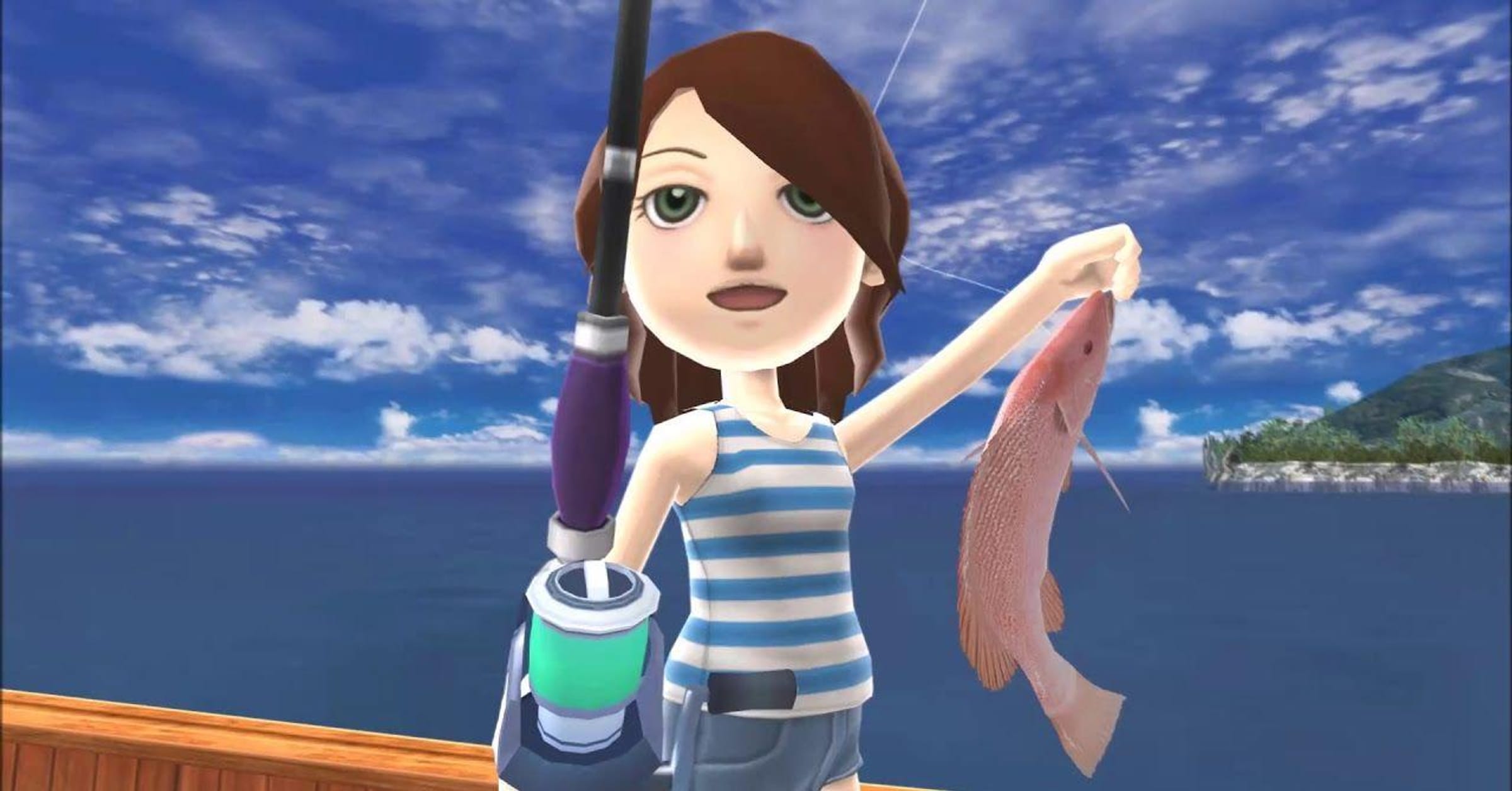 Nintendo Wii Game :Hooked! Again Real Motion Fishing