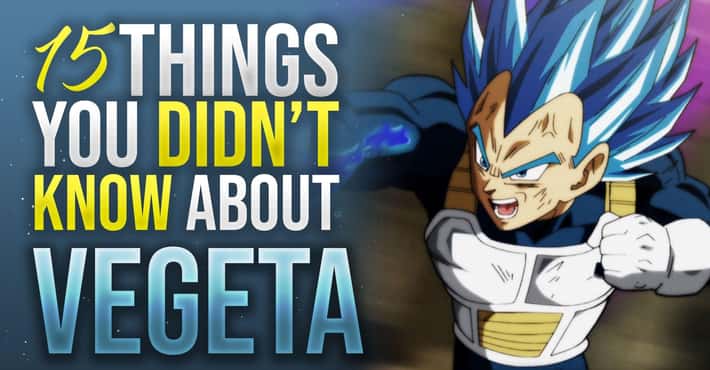 Things You Didn't Know About Vegeta