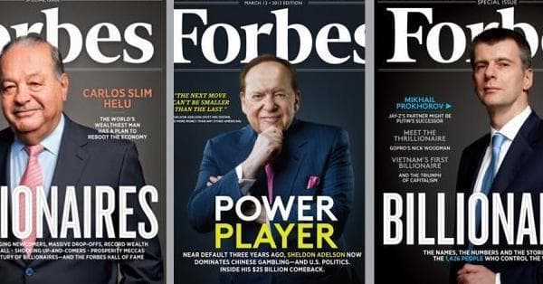 Billionaire 2012 List: The Top 100 Billionaires