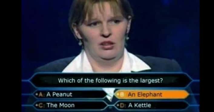 Hilarious Fails on Millionaire