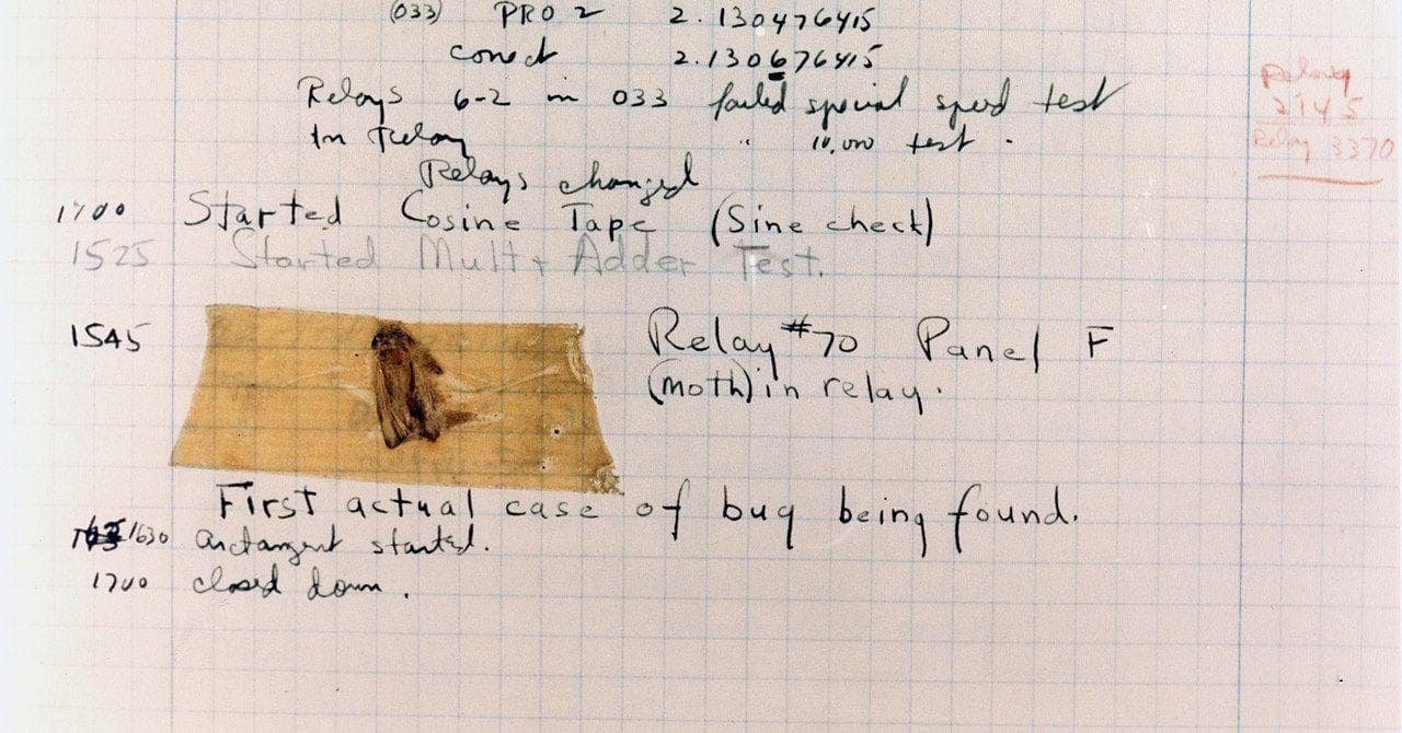 Being found. Первый Bug. Первый баг