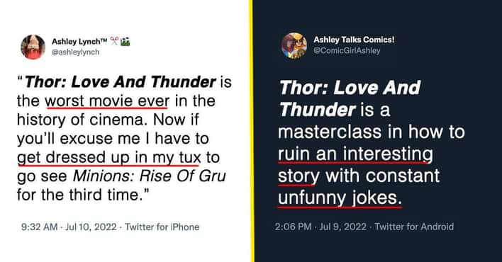 Twitter Reacts to 'Love & Thunder'