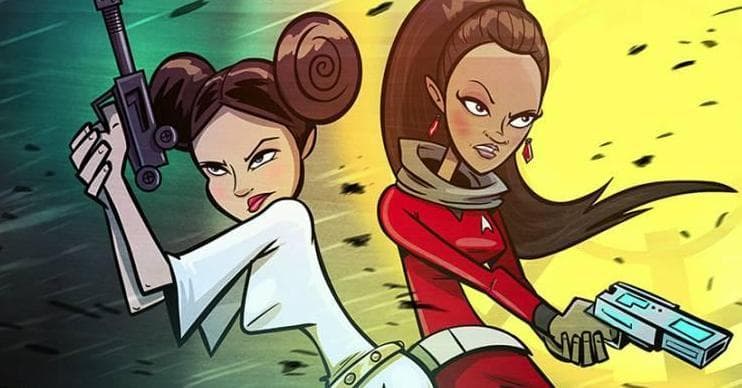 Star Wars Star Trek Crossover Fan Art, Ranked Best to Worst